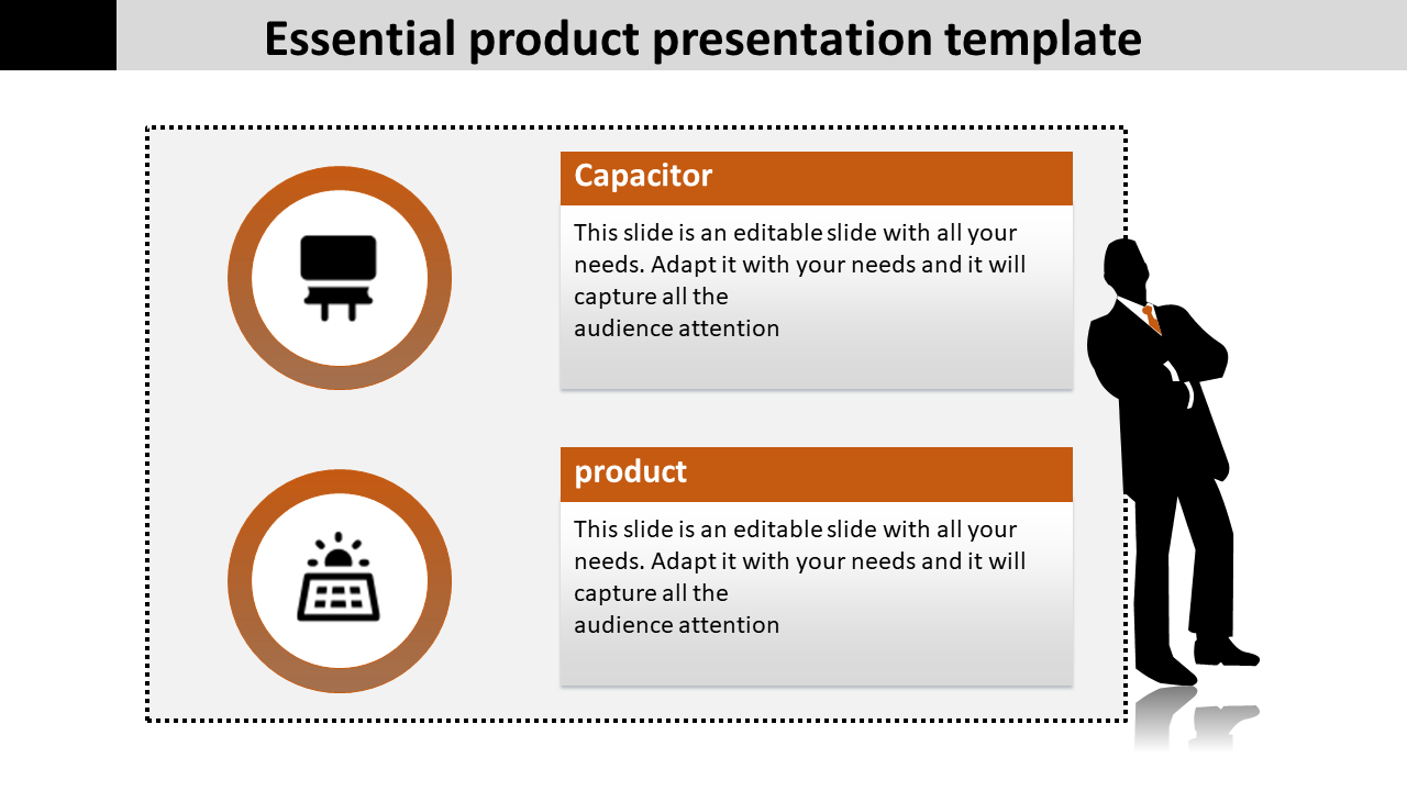 presentation of product example